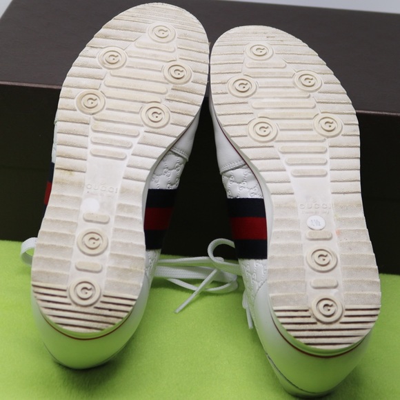 Gucci Microguccisima Leather Sneakers - Picture 7 of 8